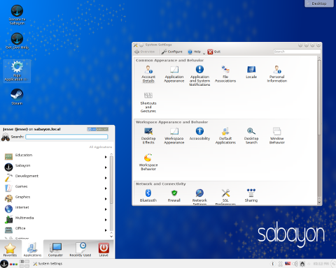 KDE System Settings KDE System Settings